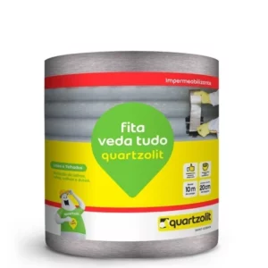 Fita Impermeabilizante Veda Tudo 20cm com 10 Metros Aluminizada