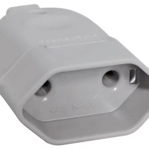 Plugue Fêmea 2p 10a 250v Cinza - Tramontina - Imagem 1