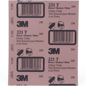 Folha de Lixa Ferro Nº 220 Preta - Imagem 4