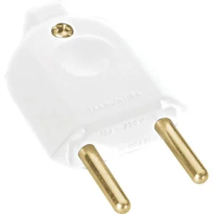 Plug Macho Branco 2p 20a - Tramontina