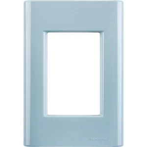 Placa 3 Postos 4 X 2 Azul Jeans - Tramontina - Imagem 2