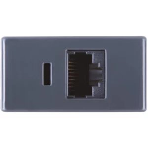 Módulo Tomada Telefone Rj11 Grafite - Tramontina - Imagem 1