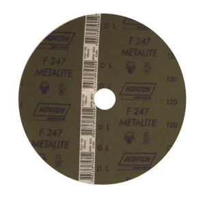 Disco de Fibra Metalite F224 Grão 120 180x22mm - Norton - Imagem 3