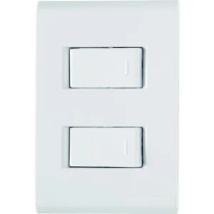 Conjunto 4" X 2" de 1 Interruptor Simples 10a 250v + 1 Interruptor Paralelo 10a 250v - Tramontina