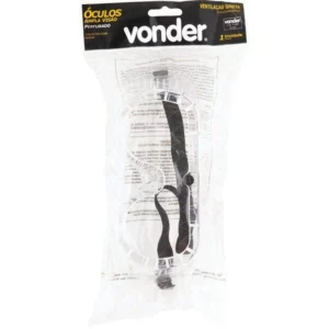 óculos de Segurança Ampla Visão Perfurado Incolor - Vonder - Imagem 2