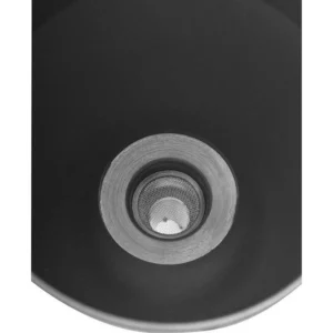 Funil Plástico Bico Flexível Preto 160mm - Vonder - Imagem 1