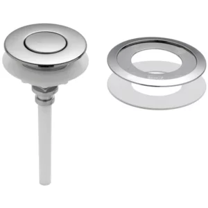 Botão Acionador Superior para Caixa Acoplada Cromada - Imagem 1