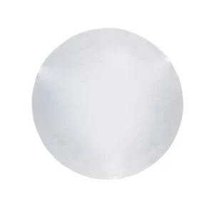 Plafon Redondo Jurerê 30cm Vidro Fosco 2xe27 Branca - Imagem 1