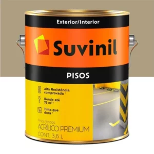 Tinta Acrílica para Piso Fosco Concreto 3,6 Litros