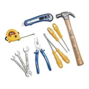 Kit de Ferramentas Tramontina com Martelo Trena Alicate Estilete Chaves de Fenda e Chaves Fixas 11 P - Tramontina - Imagem 2