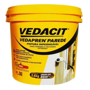 Vedacit Vedapren Parede Branco 3.6kg - 121864 - Imagem 1