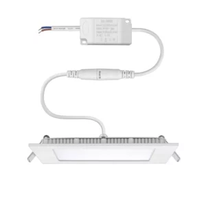 Luminária Painel de Led de Embutir Quadrada Downlight 18w Bivolt Branca 6500k - Imagem 4