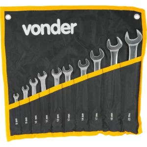 Jogo de Chaves Combinadas Cromadas Vonder 6 Mm a 22 Mm - Imagem 3