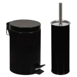 Conjunto ágata Lixeira 3l e Escova para Vaso Sanitário - Imagem 8