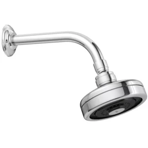 Chuveiro de Parede com Tubo e Entrada de Ar Acqua Plus Standart Cromado