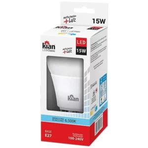 Lâmpada Led 15w 25.000h 1350lm 6500k Kian - Kian