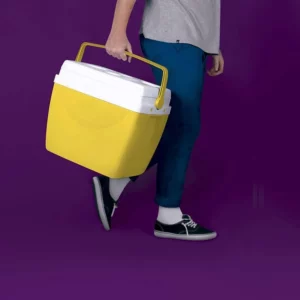 Caixa Térmica Amarela 34 L - Mor - Imagem 4