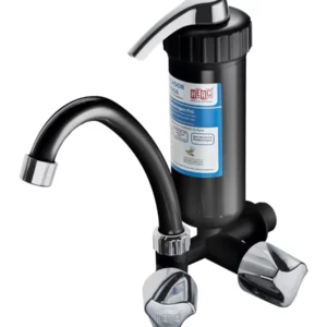 Purificador de água Preto com Cromado 1/2"