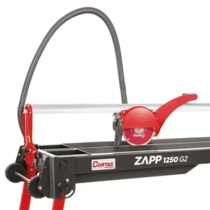 Cortador Elétrico de Piso e Porcelanato 900w 220v Zapp 1250 G2 Vermelho e Preto - Imagem 4