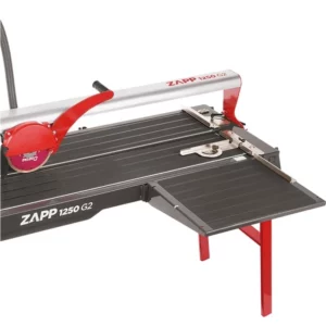 Cortador Elétrico de Piso e Porcelanato 900w 220v Zapp 1250 G2 Vermelho e Preto - Imagem 8