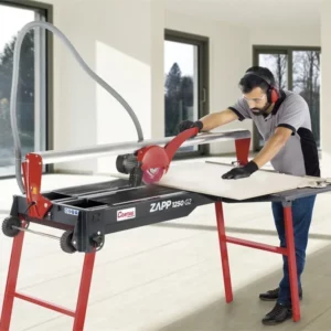 Cortador Elétrico de Piso e Porcelanato 900w 220v Zapp 1250 G2 Vermelho e Preto - Imagem 9