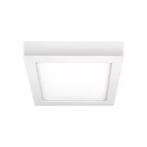 Luminária Painel de Led de Sobrepor Quadrada Downlight 18w Bivolt Branca 6500k