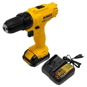 Parafusadeira e Furadeira Vvr 3/8" Xr com Bateria 12v Bivolt Dewalt Dcd700lc1-br - Dewalt - Imagem 2