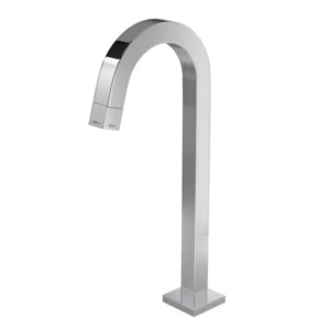 Torneira de Mesa Bica Alta para Lavatório Tube Cromado Dn15 - Imagem 1