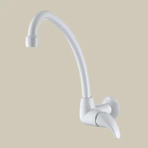 Torneira para Cozinha de Parede com Bica Móvel Pratti Branco 1/2"  1168 F56 -7111006