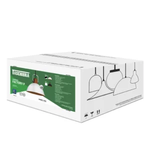 Pendente Taschibra Factory G Branca - Imagem 4