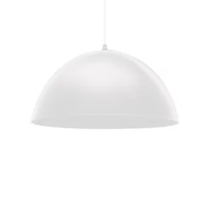 Lum Pendente Taschibra Design Td 821f Grande Fosco Branco Fosco
