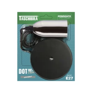 Pendente Taschibra Dot Metal Vintage Cromo - Imagem 3