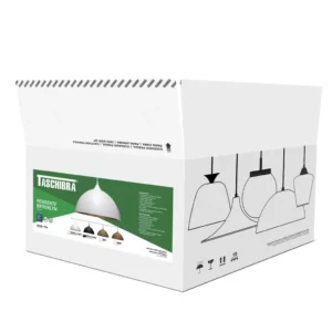 Pendente Taschibra Brooklin 1xe27 Preto F.+ Cobre - Imagem 4