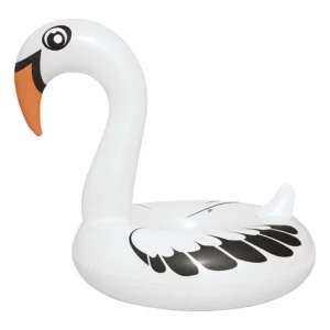 Boia Tipo Cisne Perolado Branco com Abertura - Mor - Imagem 6