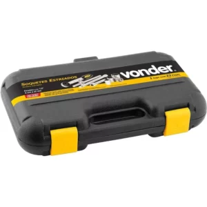 Jogo de Soquetes Estriados Encaixe 1/2", 8 Mm a 32 Mm, Vonder, Vder - Imagem 3