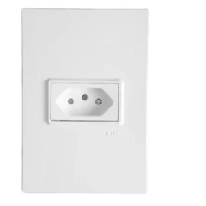 Tomada 4x2 2p+t 10a Vivaz Branco - Ilumi