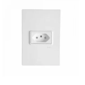 Tomada 4x2 2p+t 20a 250v Vivaz Branco - Ilumi