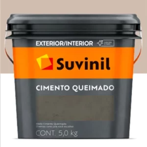 Tinta Efeito Cimento Queimado Fosco Pedra Rosada 5kg