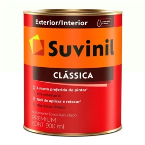 Tinta Acrílica Premium Clássica Fosco Branco Neve 900ml