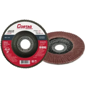 Disco de Desbaste Flap 4.1/2'' 115mm G120 - Imagem 1