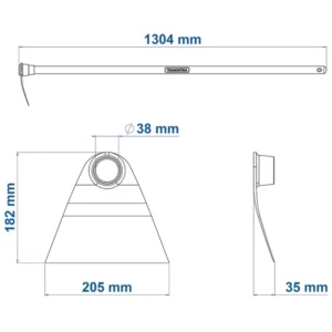 Enxada Sul 1,5 com Cabo de Madeira 130cm - Imagem 3