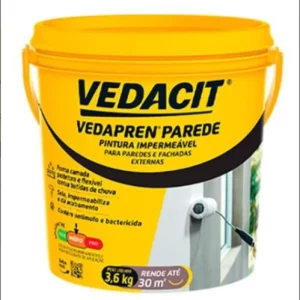 Vedapren Parede Branco 3,6 Litros - Imagem 1