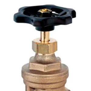 Registro de Gaveta Europa Bruto em Latão de 2 Polegadas - Imagem 2