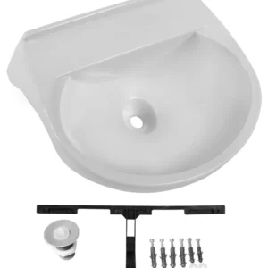 Lavatório Plástico Branco 50 X 40cm 8l - Imagem 1