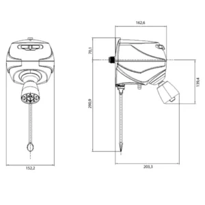 Chuveiro Elétrico Jet Control Eletrônico 7800w 220v Branco - Imagem 3