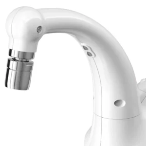 Torneira para Cozinha de Parede Eletrônica Lumen 5500w 110v Branca - Imagem 3