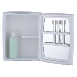 Armário de Plástico de Sobrepor Branco 30 X 10,8 X 36,9cm - Imagem 3