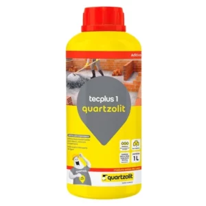 Aditivo Impermeabilizante Tecplus 1 Branco 1 Litro - Imagem 1