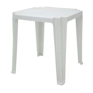 Mesa Quadrada em Polipropileno Branco Tramontina Tambaú Basic 68 X 68 X 72cm - Tramontina - Imagem 1