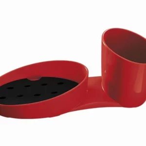 Porta Detergente Bordô e Preto - Imagem 1